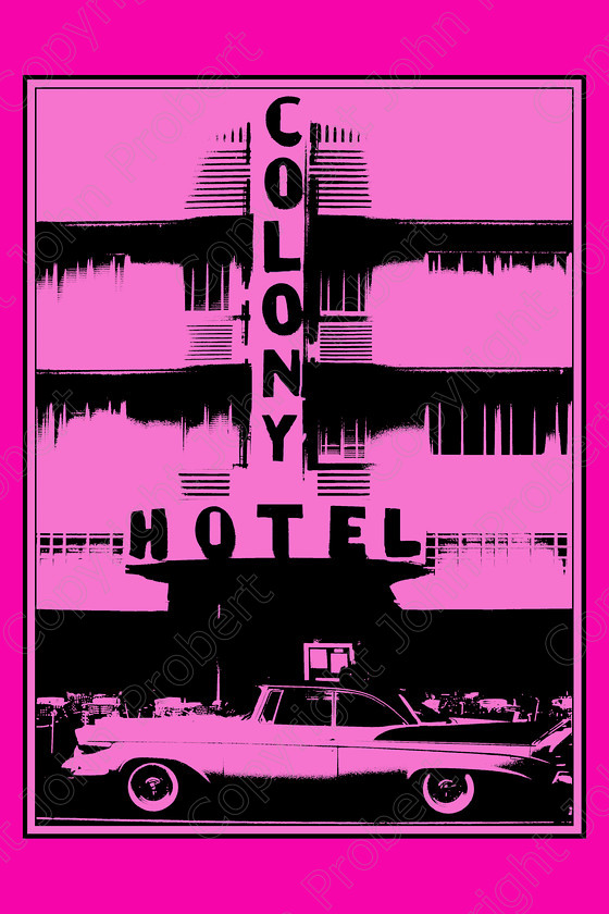 Colony Hotel Pink 
 Miami Beach, USA 1992