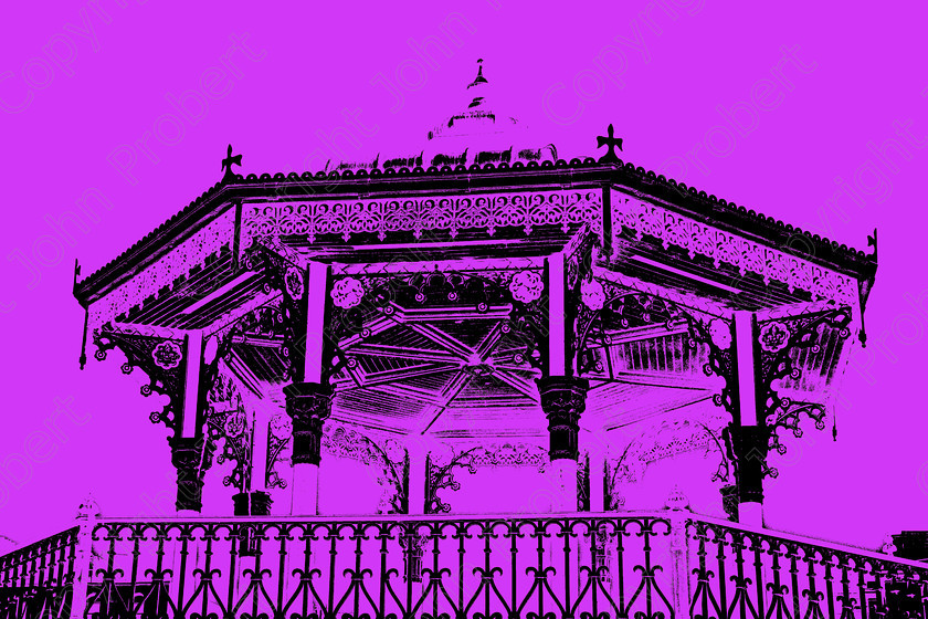 Brighton Bandstand Purple 
 Brighton 2015