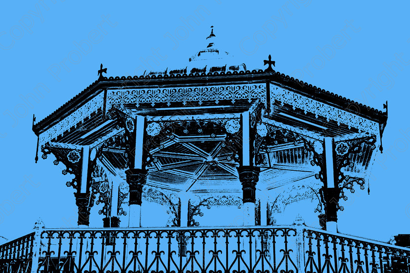 Brighton Bandstand Blue 
 Brighton 2015