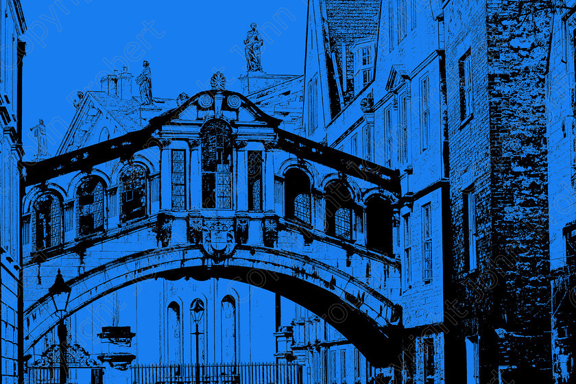 Oxford Bridge of Sighs Blue 
 Oxford 2013