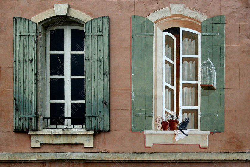 Open Shutters 2 
 Arles, France 2007