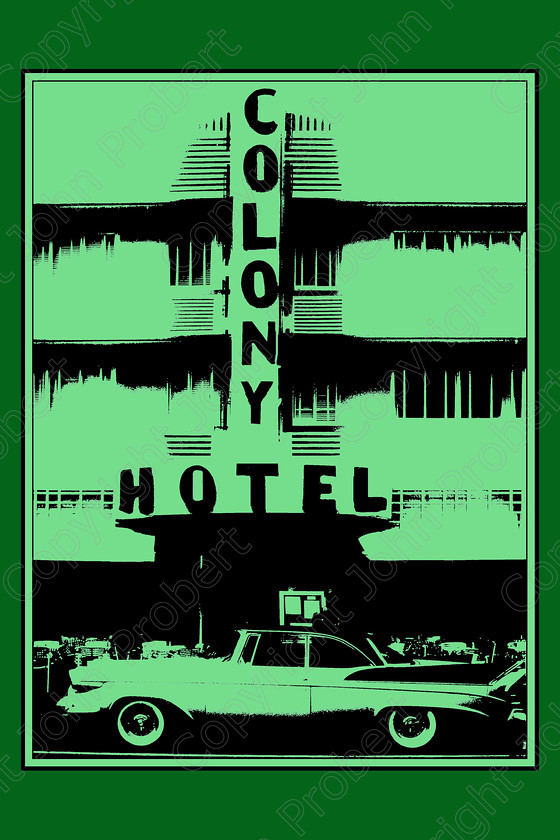 Colony Hotel Green 
 Miami Beach, USA 1992