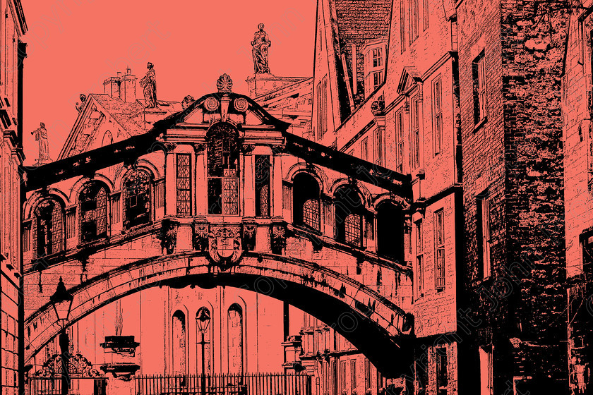 Oxford Bridge of Sighs Light Red 
 Oxford 2013