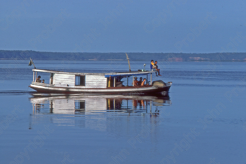 Amazon Boat 
 Amazon near Manaus, Brazil 1986