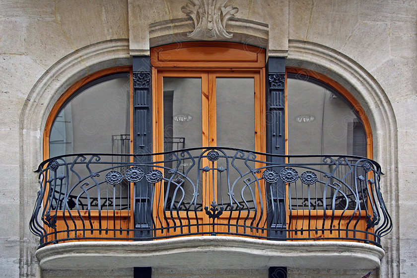 Art Nouveau Window and Balcony 
 Alcoy, Spain 2006