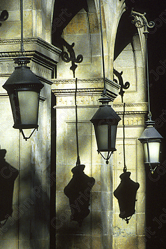 Lamp Shadows 
 Barcelona, Spain 1997