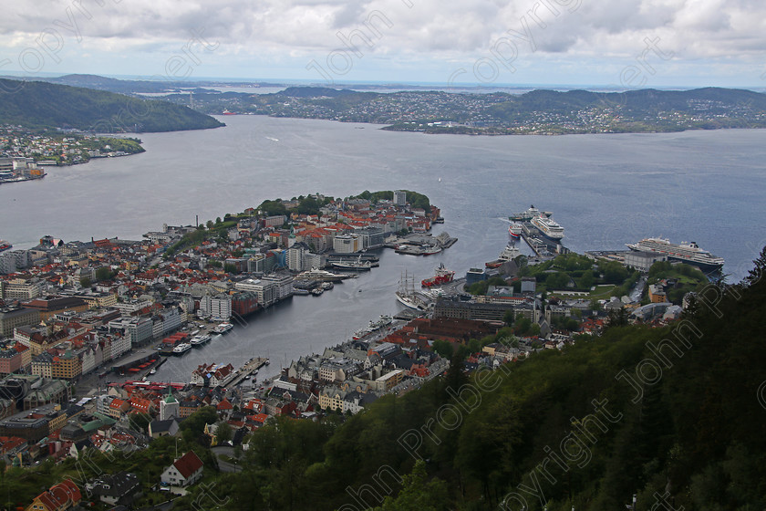 Bergen from Mt Floien 
 Bergen, Norway 2019