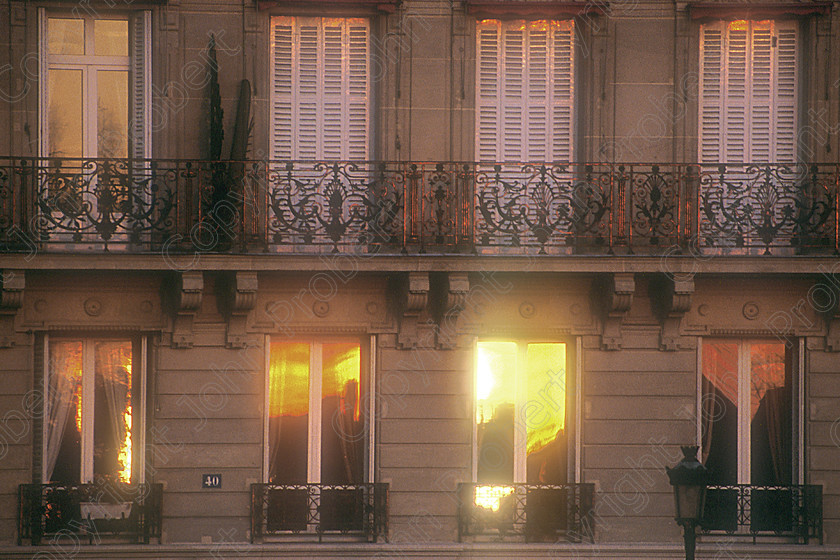Sunset Windows 
 Paris, France 2003