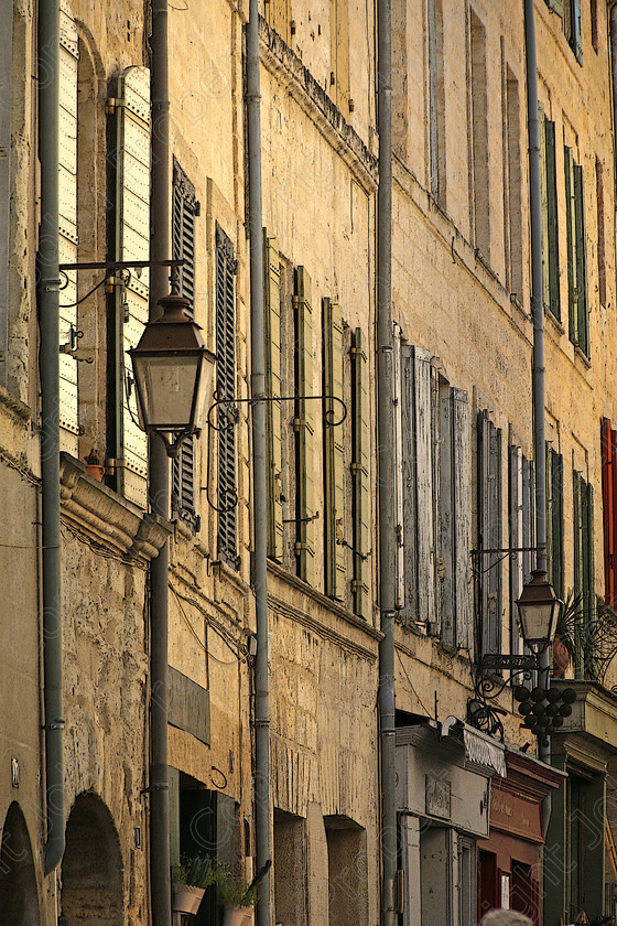 Alley with Lamps 2 
 Uzes, France 2015