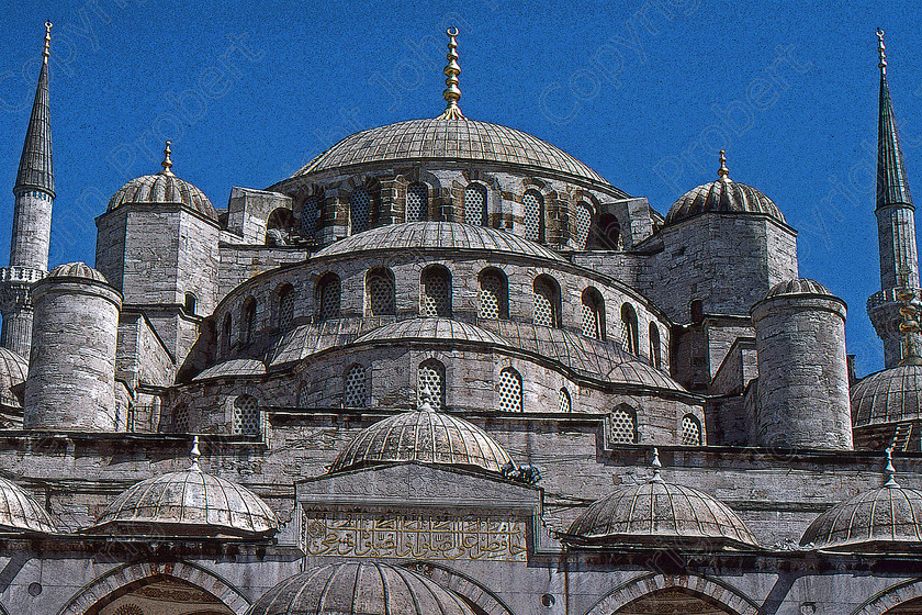 The Blue Mosque 
 Istanbul 1993