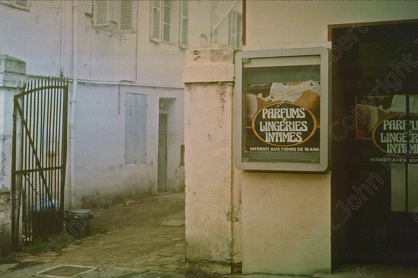 French Movie 
 Cinema, Chalon-sur-Saone, France 1983