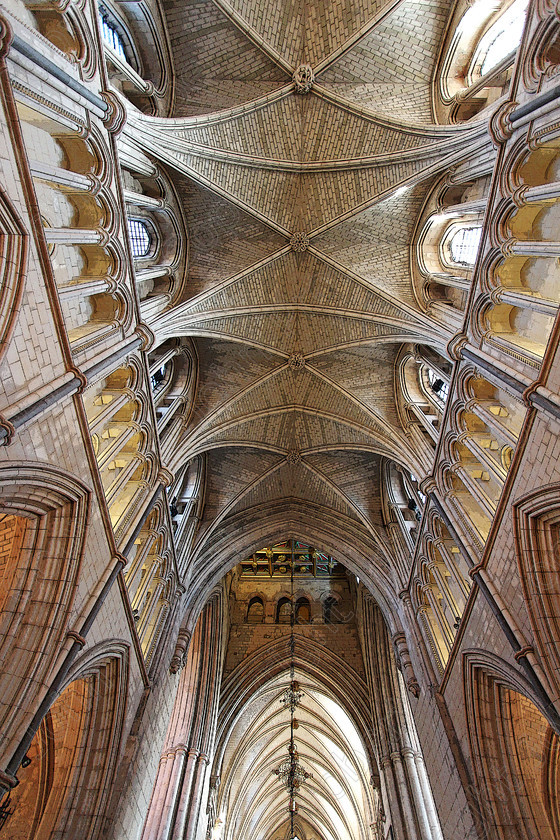 Southwark Cathedral Ceiling 
 Southwark, London 2015