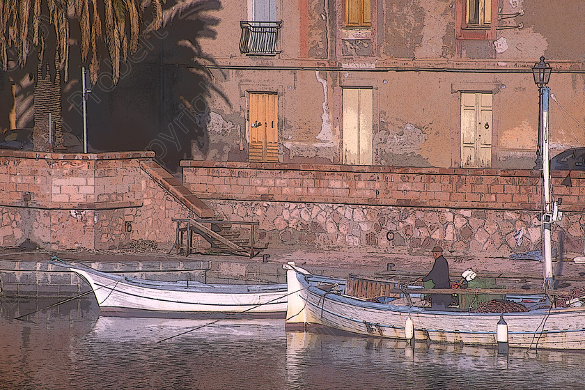 River Town 
 Bosa, Sardinia, Italy 2001