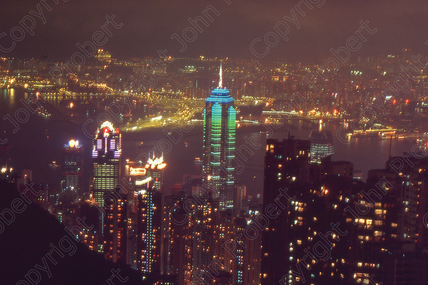 Hong Kong from Victoria Peak 
 Hong Kong 1999