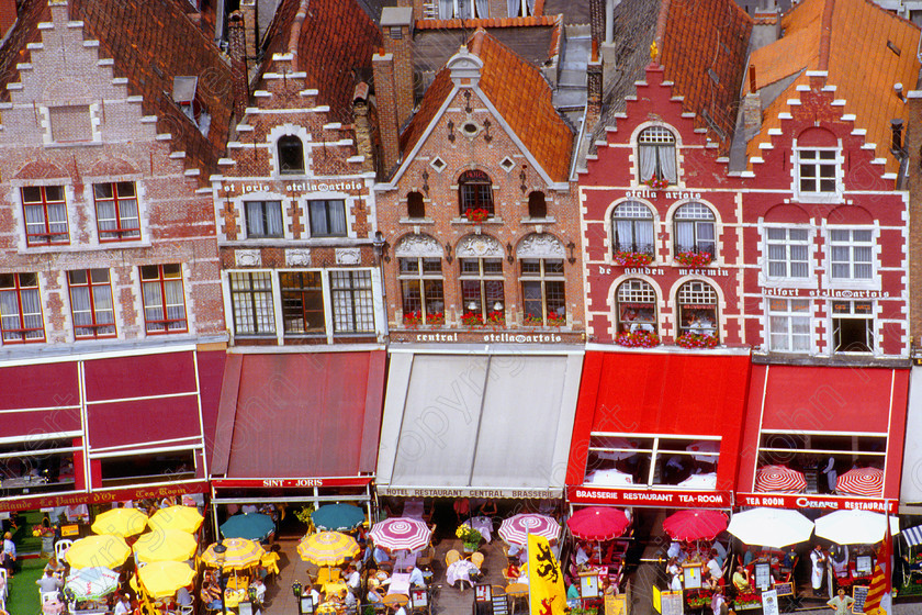 Bruges Cafes 
 Bruges, Belgium 1993