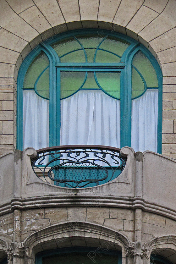 Art Nouveau Window 2 
 Antwerp, Belgium 2010