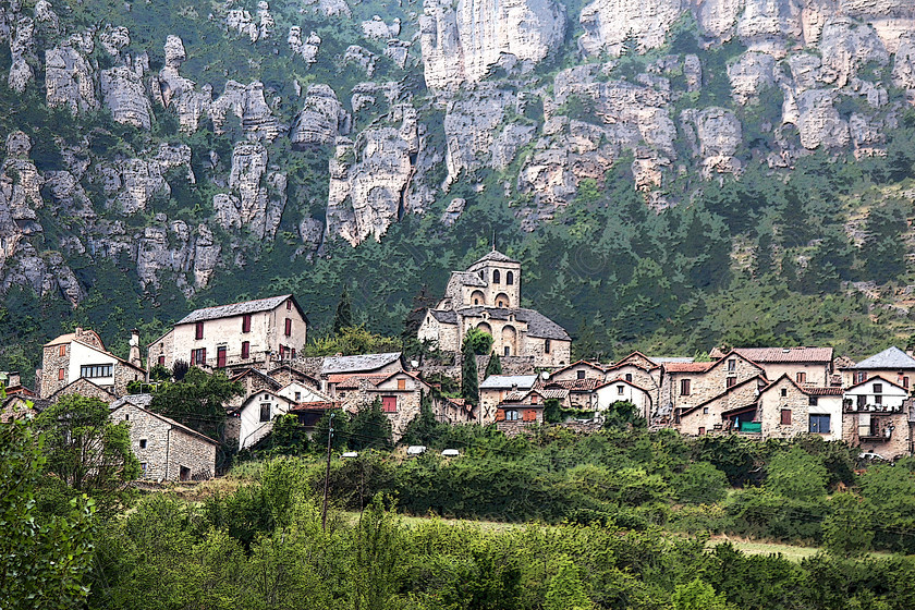 Hillside Village 
 Gorges du Tarn, France 2013