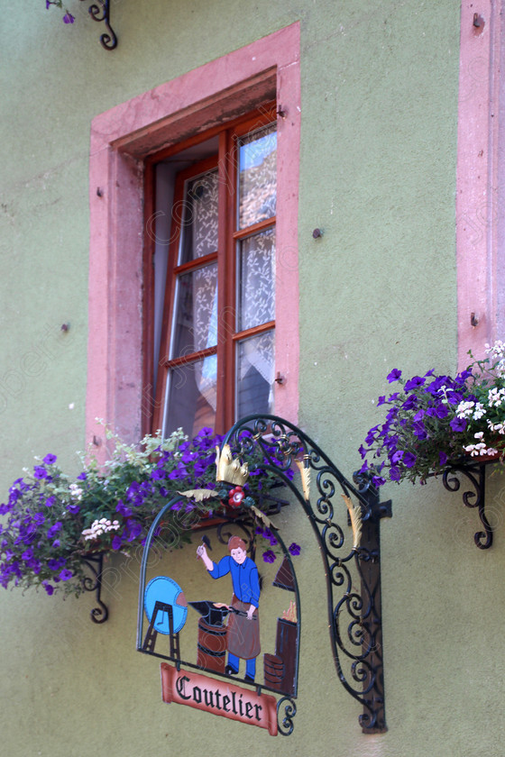 Window of the Cutler 
 Riquewihr, Alsace, France 2014