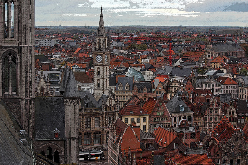Ghent 
 Ghent, Belgium 2012