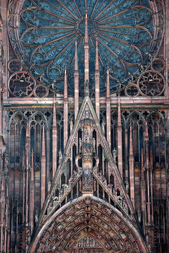 Cathedral Window 
 Strasbourg, France 2014