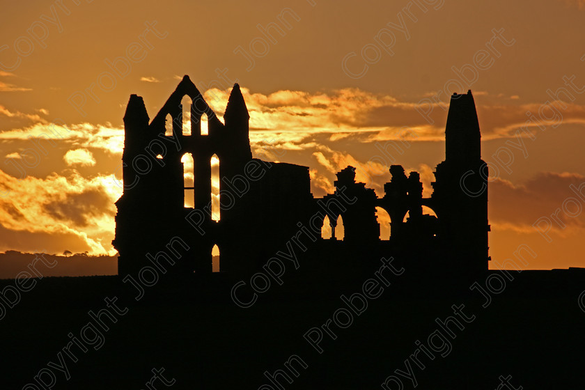 Whitby Abbey at Sunset 
 Whitby, Northumberland 2018